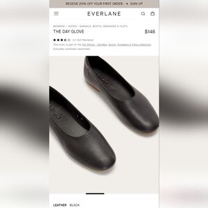 Everlane Leather Flats